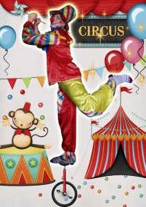 детский, праздник, уфа, клоун, ананас