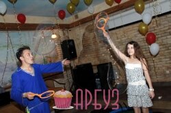 детский, праздник, уфа, шоу, Гигантские, мыльные, пузыри